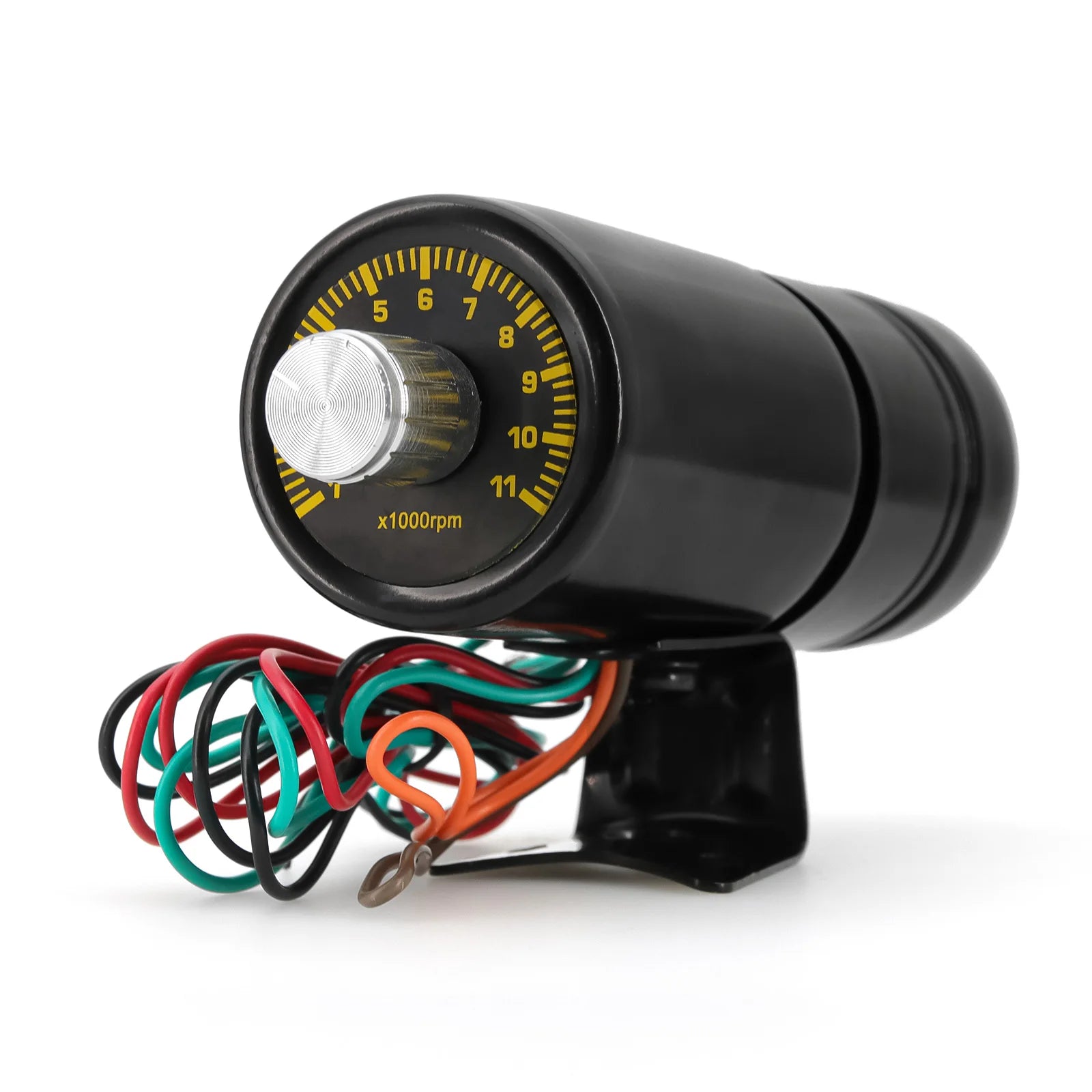 Red LED Adjustable Tachometer RPM Shift Light | Universal Pro Gauge with Adjustable S lifestyle view
