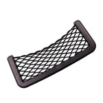 Car Organizer Storage Bag Auto Paste Net Pocket Phone Holder Car Accessories Interi additional angle
