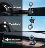 Strong Magnetic Car Phone Holder | Foldable 360 Vacuum Suction Mount alternate view