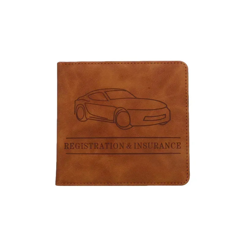 Car Registration and Insurance Holder Car Accessories Vehicle Glove Box Car Organizer Es detail view