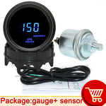 Digital Turbo Boost Gauge 52mm | BAR PSI Car Gauge Set with Water Temp Oil Pressure Volt detail view