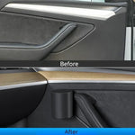 Car Door Cup Holder for Tesla Model 3/Y/3+ | Storage Organizer 2021-2024 alternate view