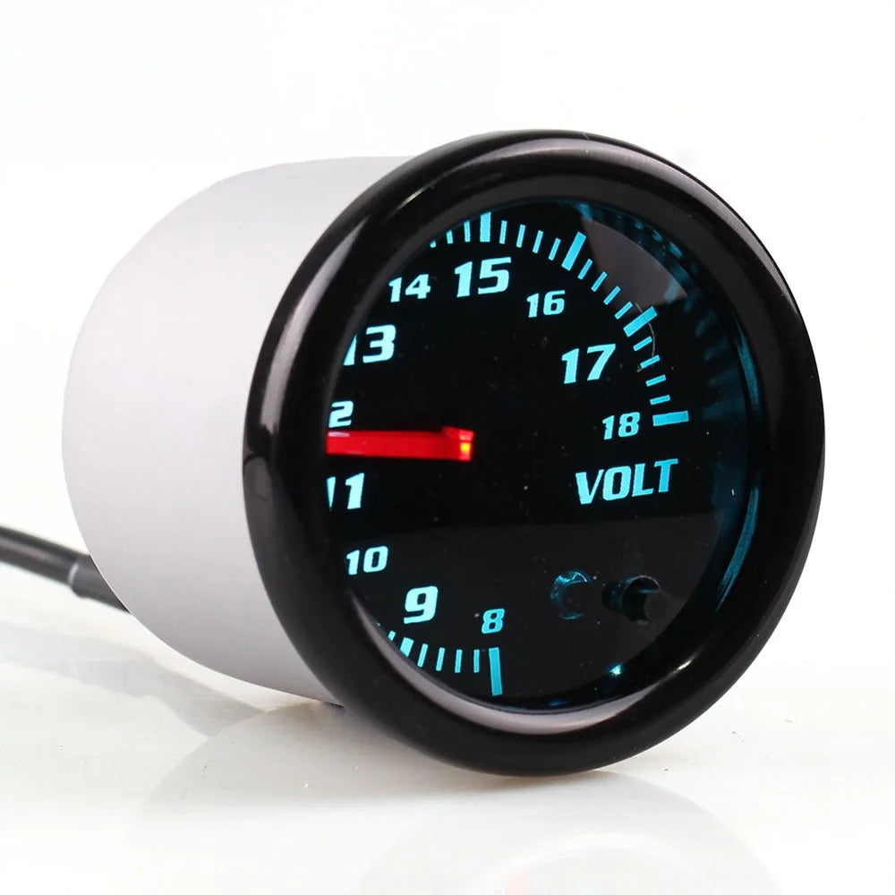 2-Inch Auto Tachometer with 7-Color LED | Car Mod Gauge Set for 12V Vehicles alternate view