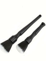 1pcs Car Interior Detailing Brush Soft Bristle Cleaning Brush Motorcycle CarCleaning Tool Auto Detai