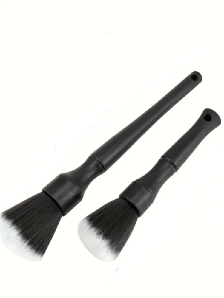1pcs Car Interior Detailing Brush Soft Bristle Cleaning Brush Motorcycle CarCleaning Tool Auto Detai