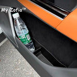 For Xpeng XiaoPeng G9 2023 2024 2025 Car Armrest Storage Box Center Console Organizer close-up view