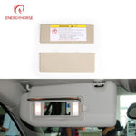 For Peugeot 308S 408 508 Car Interior Mirror Makeup Mirrors Cover Auto Sun-Shading Visor Mirror Cover For Peugeot 3008 4008 5008