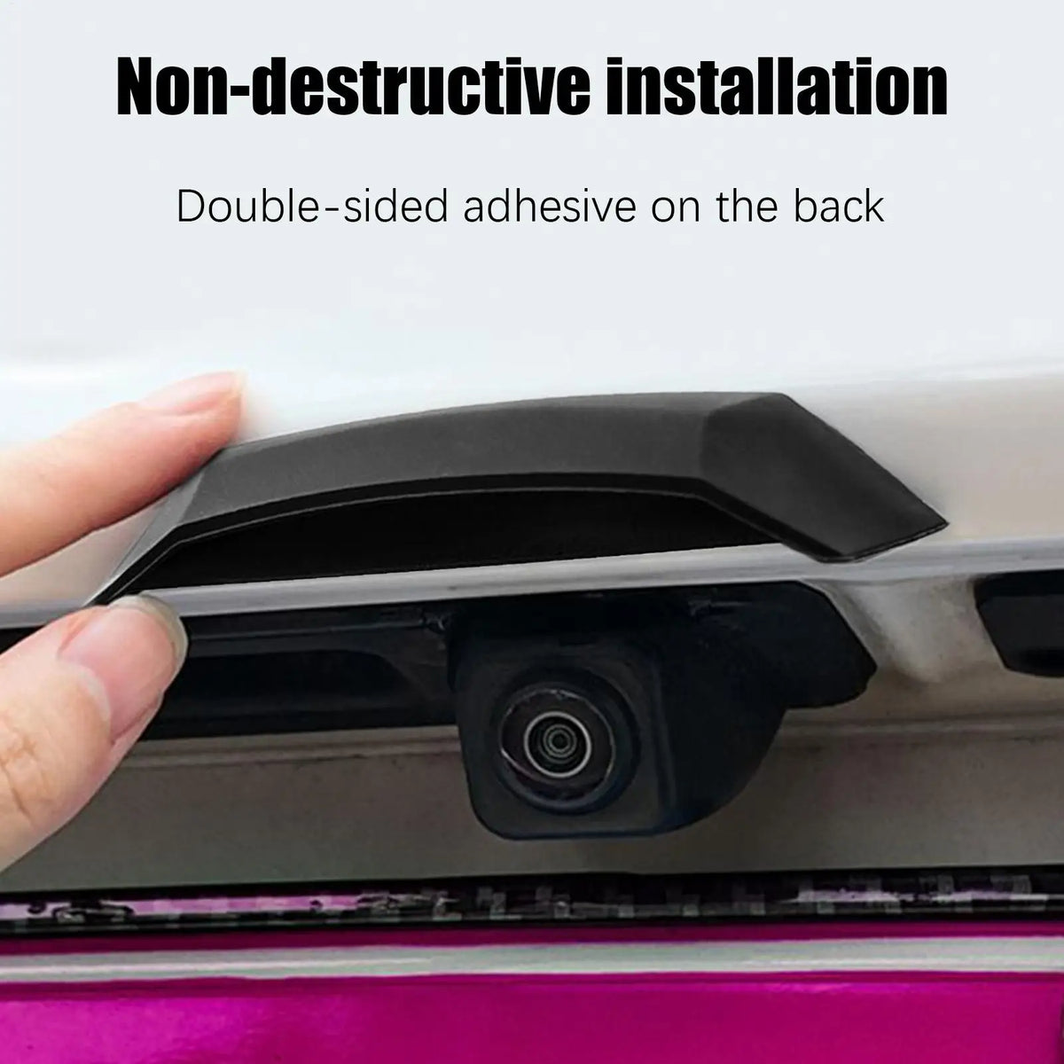 Car Rear Camera Rain Cover Backup Reverse Protective Accessories Windproof Reverse Camera Shield for Truck SUV Van Sedan
