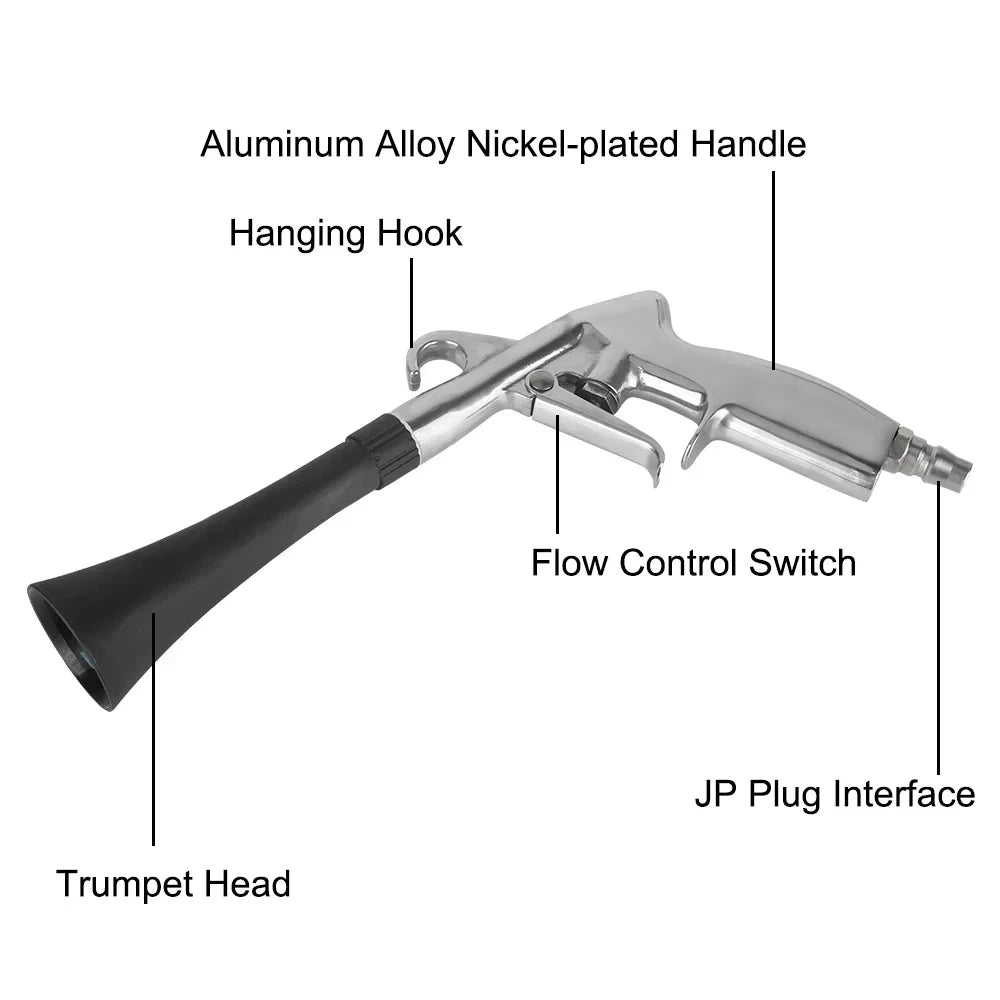 Tornador Air Blow High Pressure Gun | Car Wash Gun for Dust Blowing, Drying & Inter additional angle