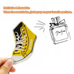 Sports Shoe Car Fragrance Pendant | Trendy Rearview Mirror Air Freshener additional angle