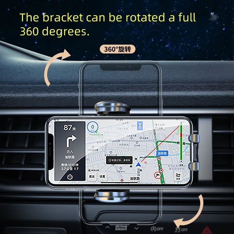 Car Phone Holder Accessories For Lexus NX 200 300 2014-2019 2020 2021 Wireless Charging Bracket Base Gravity Stand Phone Mount
