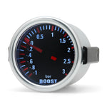 Boost Turbo Gauge 52mm 3.0 BAR | Mechanical Boost Meter with White LED for 12V Racing lifestyle view
