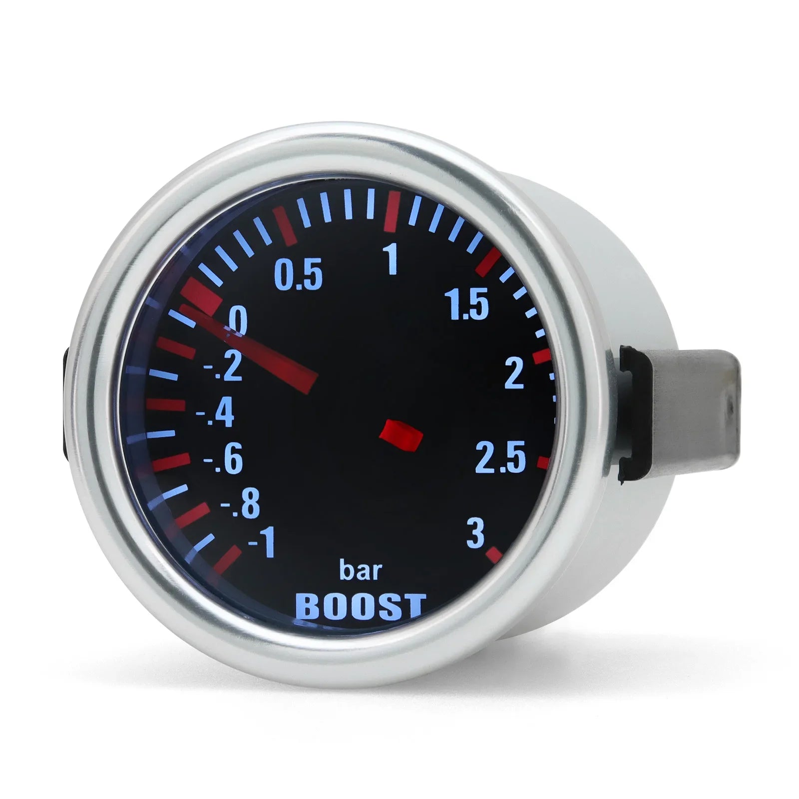 Boost Turbo Gauge 52mm 3.0 BAR | Mechanical Boost Meter with White LED for 12V Racing lifestyle view