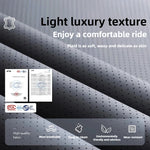 1PCS Nappa Leather Car Seat Cover Anti-Slip and Full Wrap Driver Car Seat Protector Mat detail view