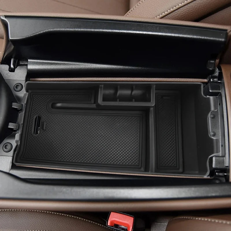Armrest Storage Box Tray Organizer Stowing Case Holder For Mercedes Benz E Class W213 2016 - 2019 Car Accessories
