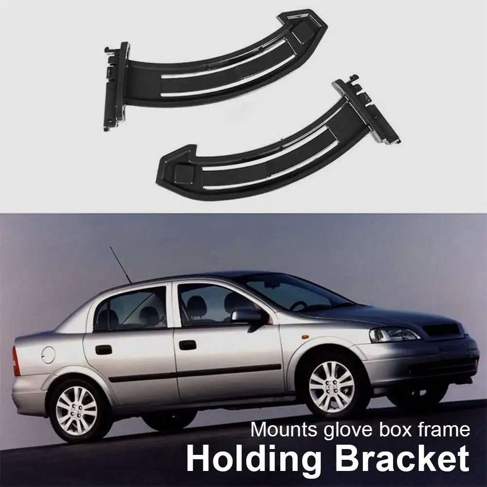 2Pcs Car Holding Bracket Mount Glove Box Frame Bracket Set for Opel Astra G From 1998 alternate view
