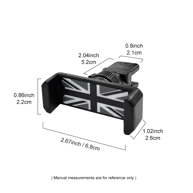 For Mini Cooper R56 R55 R60 F56 F54 F55 F60 Countryman Clubman Mobile Phone Holder additional angle