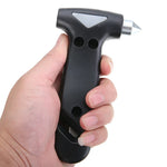 Mini Emergency Car Glass Breaker Seatbelt Cutter Tool close-up view