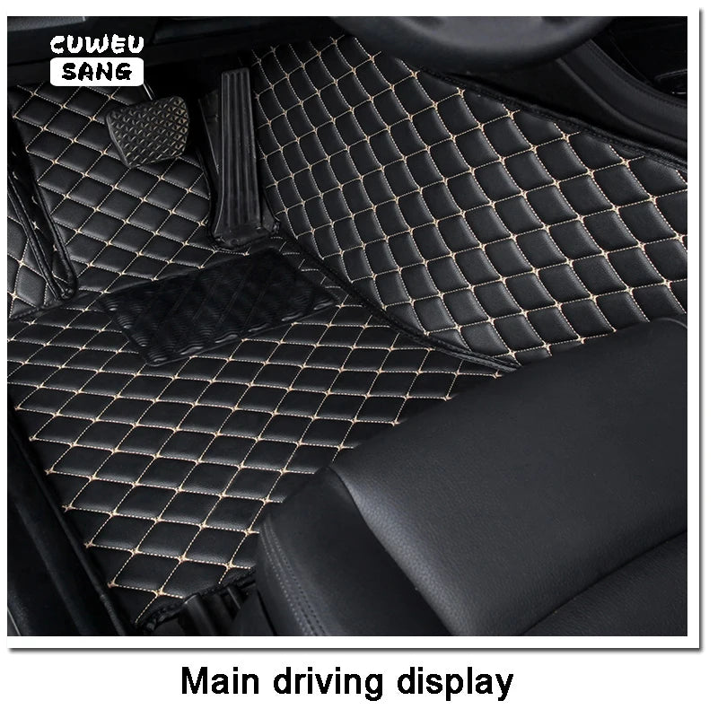 CUWEUSANG Custom Car Floor Mats For Hyundai Matrix Lavita 2000-2010 Auto Carpets Foot Coche Accessorie