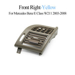 Car Front Air Conditioning AC Vent Grille Outlet Cover Tirm For Mercedes Benz E Class W211 E220 E250 E320 E350 E55 2003-2008