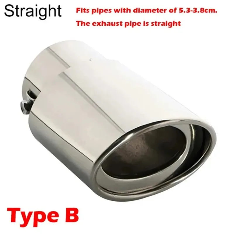 Stainless Steel Universal Car Exhaust Tail Pipe | Bend or Straight Options lifestyle view