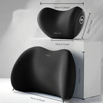 Ergonomic memory foam car seat cushion - suitable for all seasons comfort car headrest - detail view