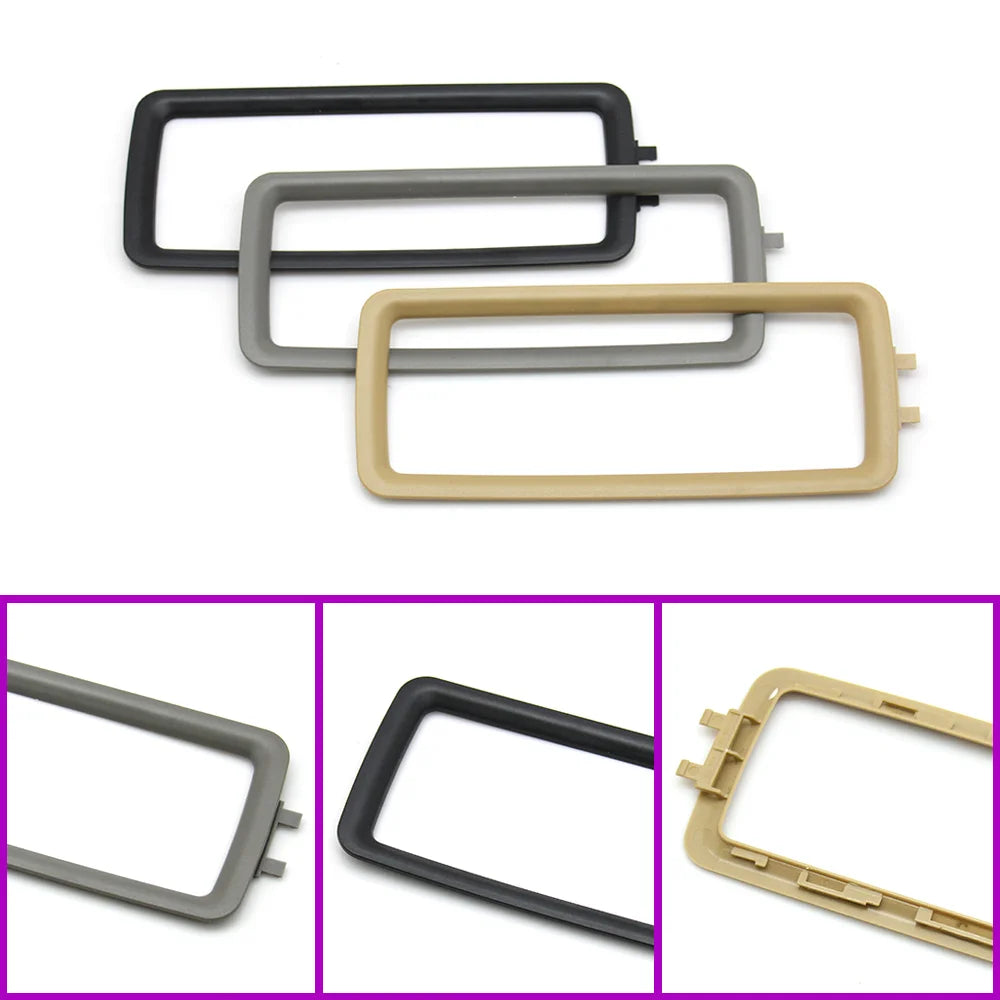970 2010-2016 Car Front Sunshade Bezel Sun Visor Cover Frame Makeup Vanity Mirror Holder Outer Panel For Porsche Panamera