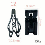 10 Pcs Universal Auto Front Console Dash Dashboard Retainer Rivet Fastener U Type Clips detail view