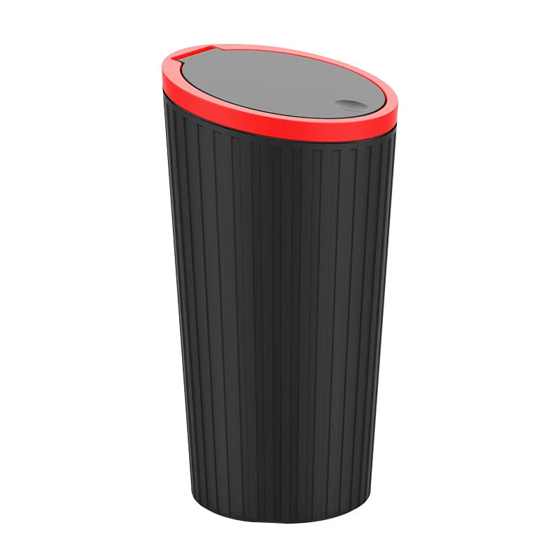 Mini Car Trash Bin Storage Box Container