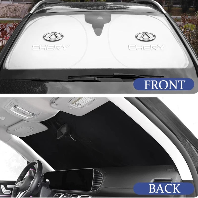 Car Windshield Sun Shade UV Protection for Chery Tiggo 8 9 7 5 5X 3X Arrizo 8 Fulwin T9 detail view