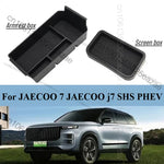 Armrest Box Storage Box For jaecoo 7 jaecoo j7 SHS PHEV 2025 2026 Car Central Armrest Storage Box Content Center Console