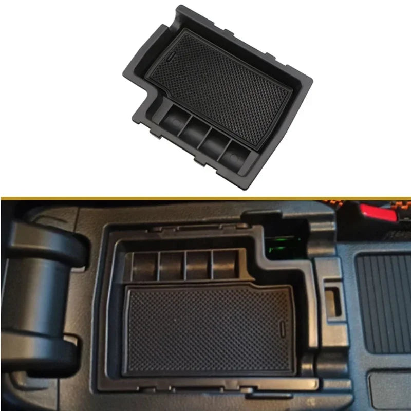 For Subaru XV Crosstrek 2012 2013 2014 2015 2016 2017 ABS Car Center Console Armrest Storage Box Tray Car Accessories