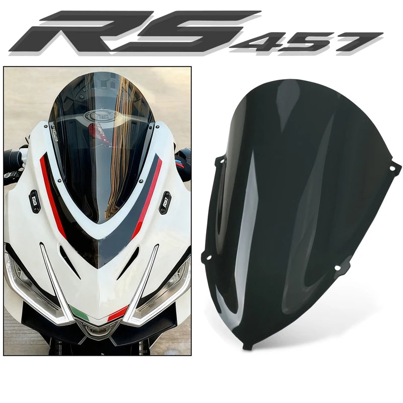 Aprilia RS457 Motorcycle Screen Windshield | PC Wind Deflector