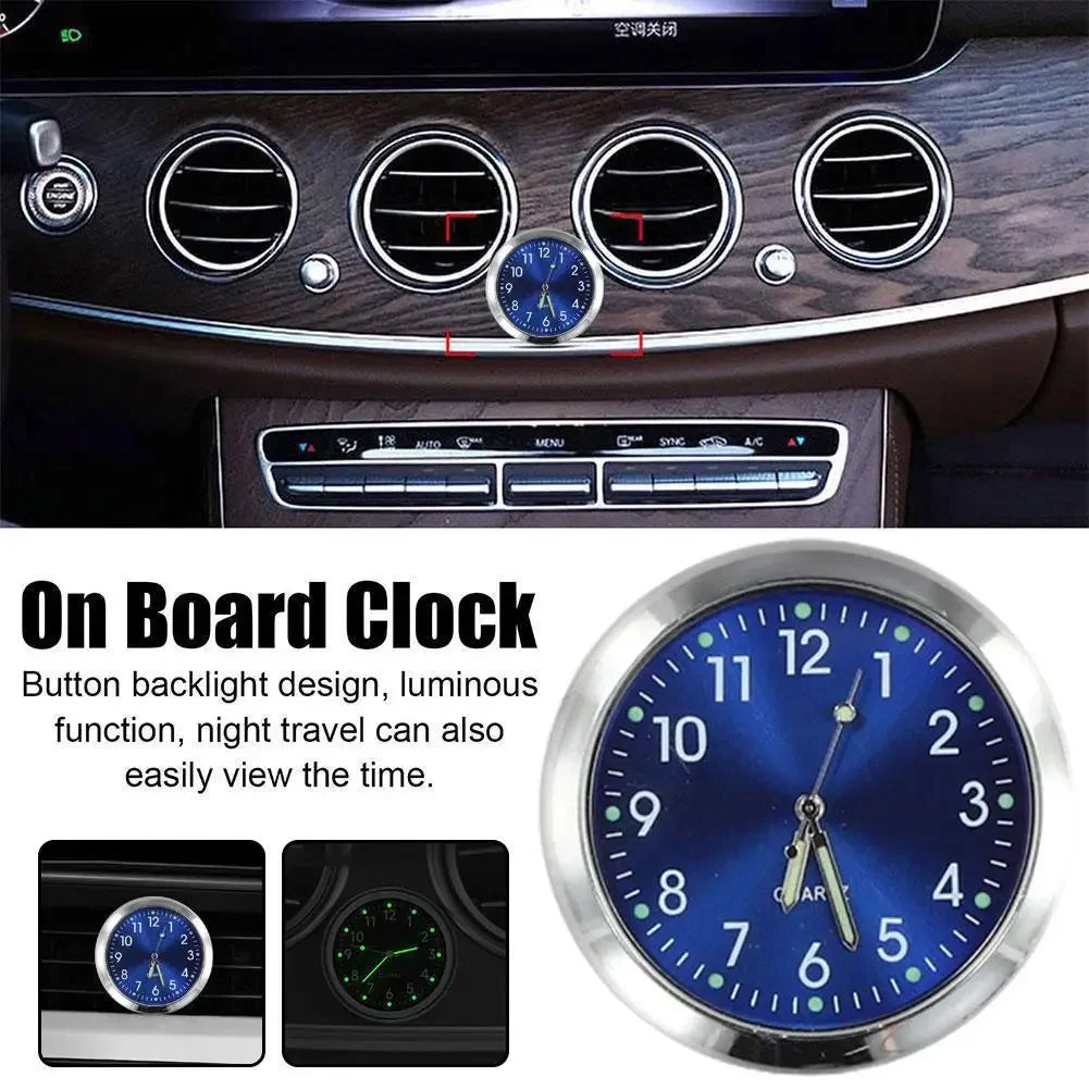 Stick-On Mini Digital Car Clock Ornament