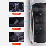 Car Trash Bin Cup-Shaped Garbage Can Organizer lifestyle view