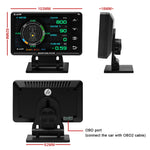 Lufi XS Revolution OBD2 OBD+GPS Automobile Multi-function Water Temperature Turbo Oil lifestyle view