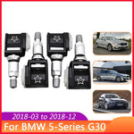 TPMS Tire Pressure Monitor Sensor for BMW 5-Series G30 7-Series G11 X3 G01 X5 G05 | 433MHz Pre-Progr
