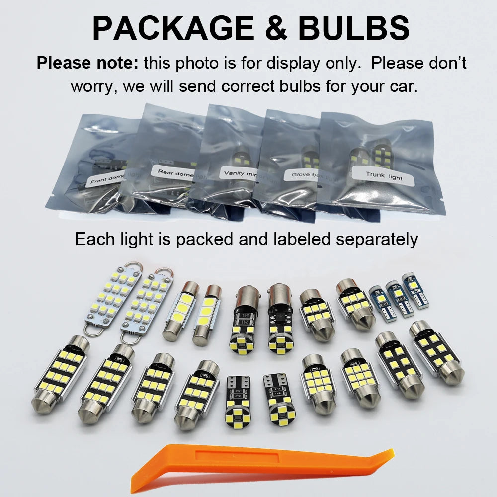ZITWO No Error LED Interior Light Kit For VW Volkswagen Golf Jetta 3 4 5 6 7 MK4 MK5 MK6 detail view