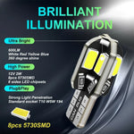 10PCS T10 LED Bulbs Canbus 12V Car Interior Light lifestyle view