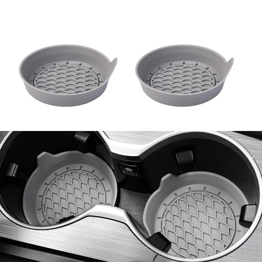 Car Cup Holder Coaster Silicone Insert | 2pcs/4pcs
