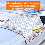 Winter Car Windshield Cover | Magnetic Snow Guard for Front Window additional angle
