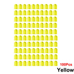 AUTCOAT Tire Stem Valve Caps | Universal Plastic Valve Covers for Cars, Trucks, Bik additional angle