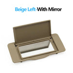 W203 Car Sun Shade Visor Mirror Makeup Cosmetic Mirror For Mercedes Benz C Class 2001-2007 2038101310,2038101410