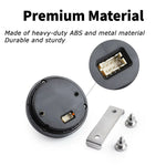 2'' 52MM Car Digital Exhaust Meter | 15psi Fuel Pressure Gauge with Water Temperature an detail view