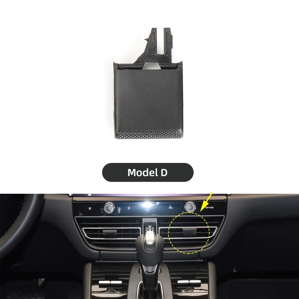 95B819110D Car Front Rear AC Air Vent Outlet Tab Clip Repair Kit Air Conditioning Vent Outlet Clip For Porsche Macan 2018-2021