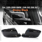 For 1999-2008 BMW E65 E66 E67 E46 Coupe E46 Cabrio 1Pair Car Rearview Mirror Covers Trim Caps 51167074235 51167074236