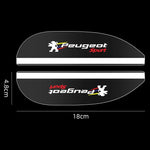 Transparent Car Side Mirror Rain Guard Visor | Snow Guard for Peugeot 107 206 207 208 alternate view
