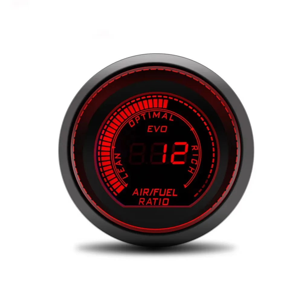 52mm 7-in-1 Car Gauge Set with Tachometer, Boost, Vacuum, Water Temp, Oil Temp, Oil Pres detail view
