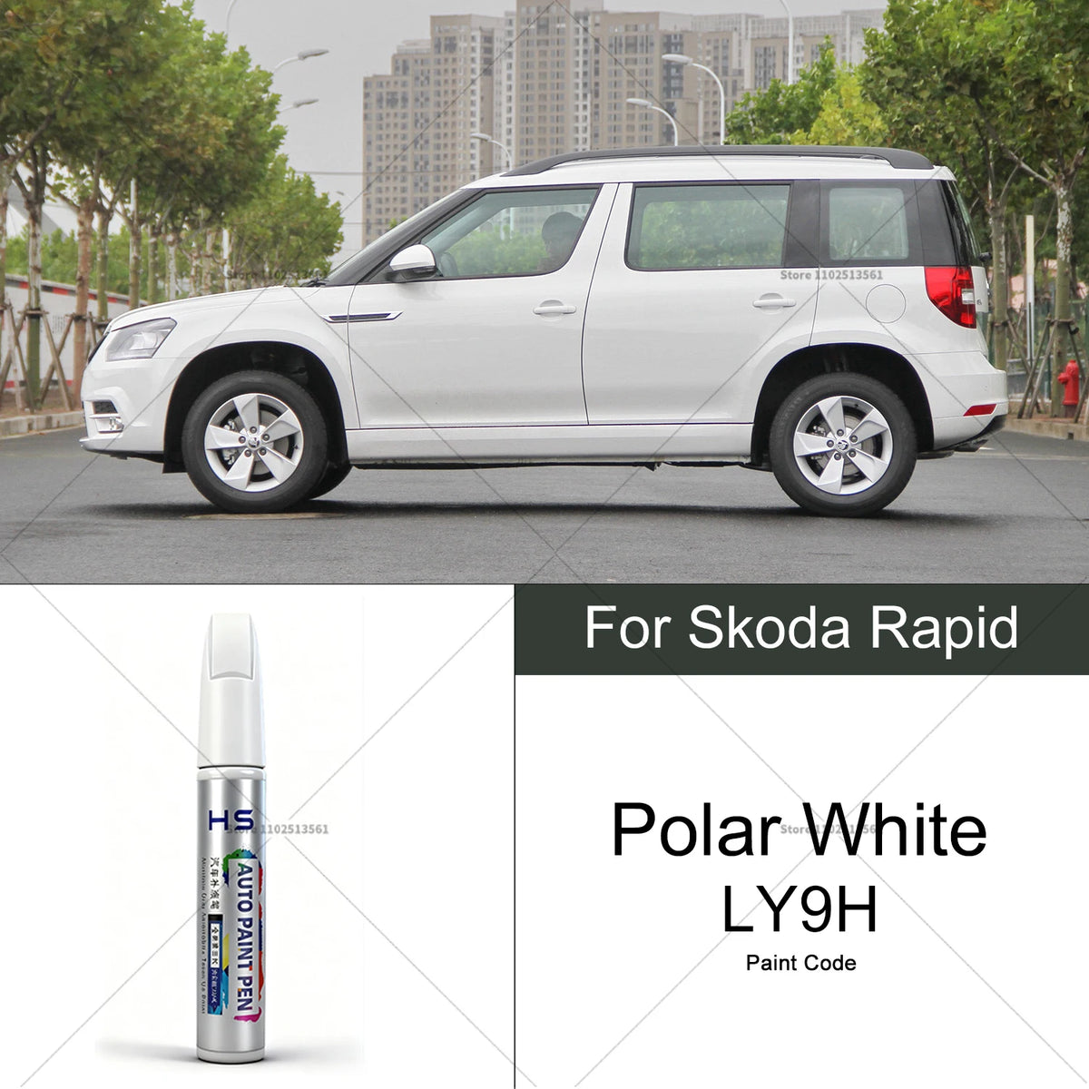 Car Paint Repair Pen Touch Up Scratch Remover DIY Auto Accessories White LY9H Blue Br alternate view