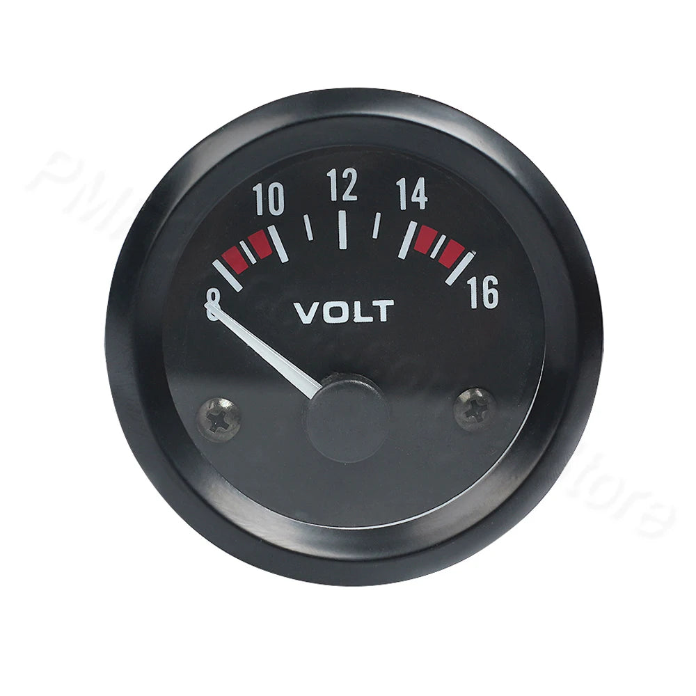 Car Gauge Set 52mm 12V | Water Temp Oil Temp Oil Press Fuel Volts Ammeter alternate view